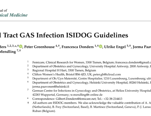 Genital Tract GAS Infection ISIDOG Guidelines