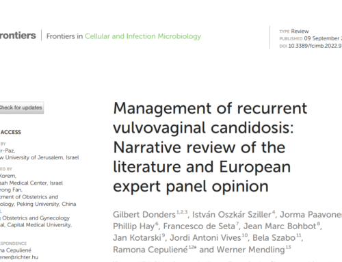 Management of recurrent vulvovaginal candidosis: Narrative review of the literature and European expert panel opinion